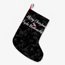 Bilingual Austrian American Julafton Stocking