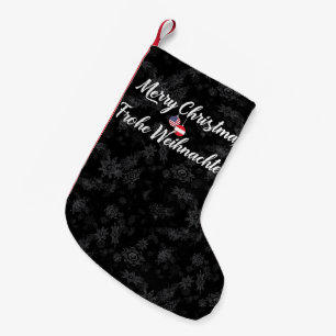 Bilingual Austrian American Julafton Stocking Liten Julstrumpa