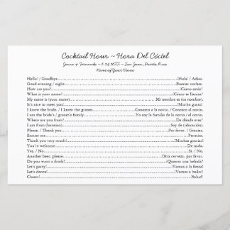 Bilingual Cocktail-timmars konversationsstart