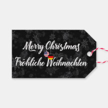 Bilingual German American Helgdag Gift Märkres