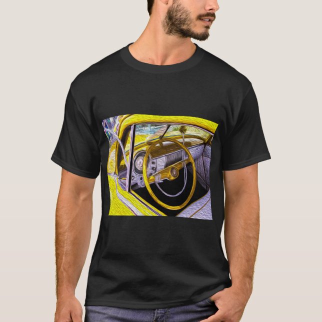 Bilinsidan avbildar t shirt (Framsida)