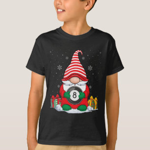 Biljard Ll Jul Tomtar Söta Biljard Ll Kärlek T Shirt