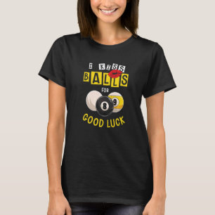 Biljard Pool 8 Ball Snooker Kvinnlig Biljard Spela T Shirt