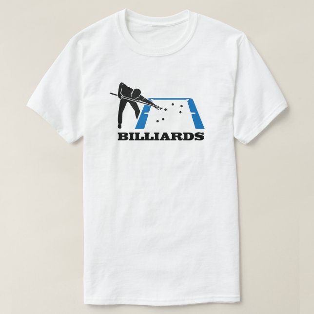 Biljard T-Shirt (Design framsida)