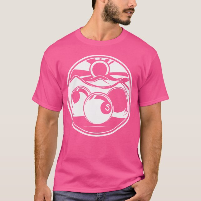 Biljard T Shirt (Framsida)