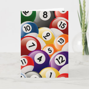 BILJARDBOLLCOLLAGE KORT