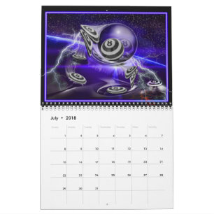 Biljarden Calendar 2018 Kalender