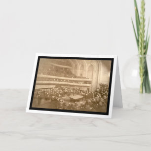 Biljardturneringfoto 1908 kort