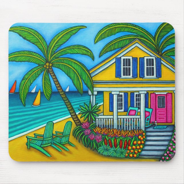 Biljett till Paradise Mouse Pad Musmatta (Framsidan)