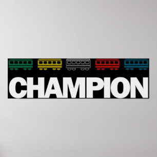 Biljett till Ride Champion Poster