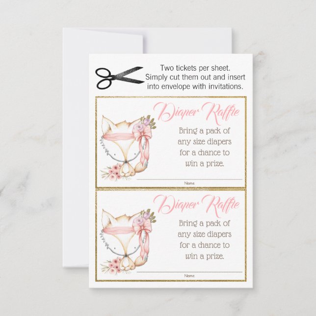 Biljetter till Bladfickans Luierlotteri (Framsida)