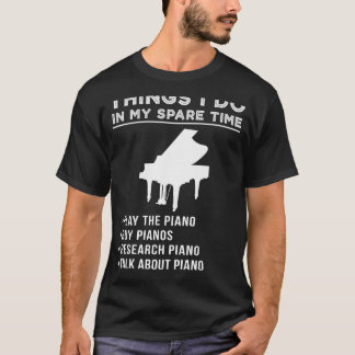 Biljettning av Elfenbenskusten: Embrace Pianos Har T Shirt