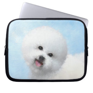 Biljon Frise Painting - Cute Original Hund Art Laptop Fodral