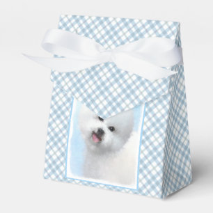 Biljon Frise Painting - Cute Original Hund Art Presentaskar