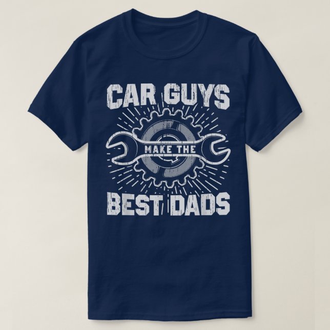 Bilkillarna gör bee Pappa klassiska bilar T Shirt (Design framsida)