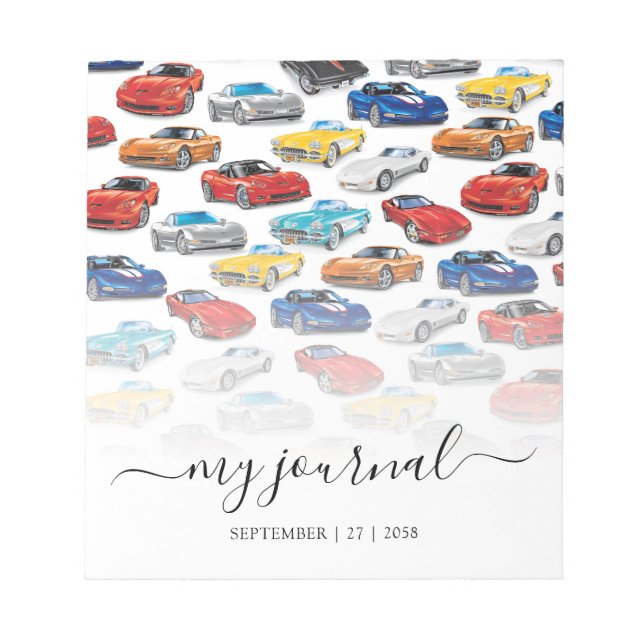 BILKONSTENS GENERATIONER ANTECKNINGSBLOCK (Framsida)