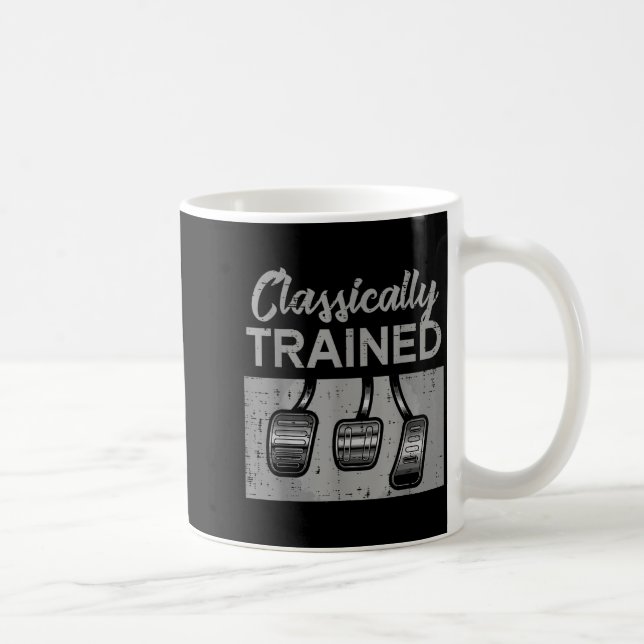 Bilkontroll klassiskt tränad manuell växellåda kaffemugg (Höger)