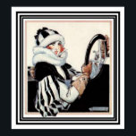 Bilkörbil - Art Deco Skriv ut 20 x 22 Poster<br><div class="desc">Fin Art Deco-utskrift 20 x 22</div>