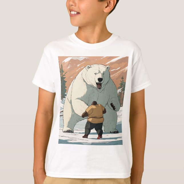 Bilkul! Baccho T-shirt design ke liye aap yeh t (Framsida)