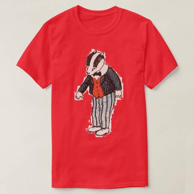 Bill Badger T Shirt (Design framsida)