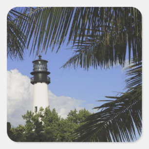 Bill Baggs Cape Florida fyr, Bill Baggs 2 Fyrkantigt Klistermärke