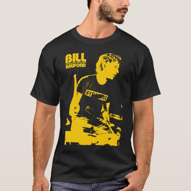 Bill Bruford T Shirt (Framsida)
