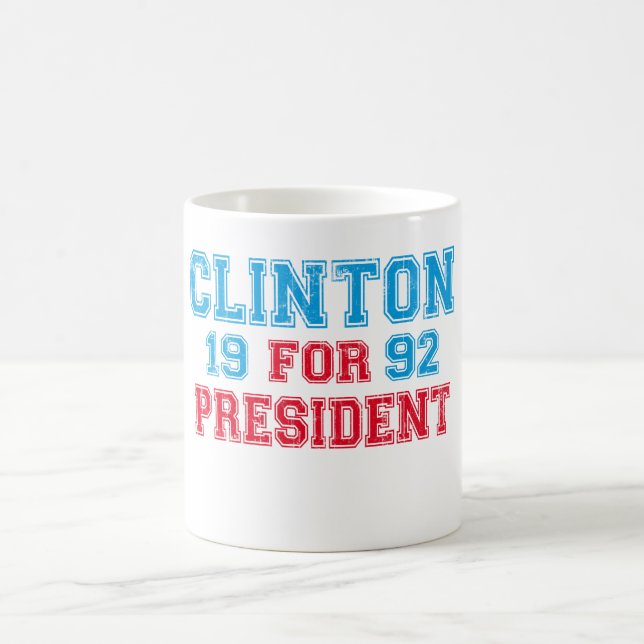 Bill Clinton 1992 Kaffemugg (Center)