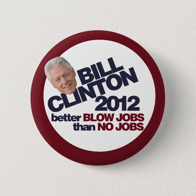 Bill Clinton 2012 Knapp (Framsida)