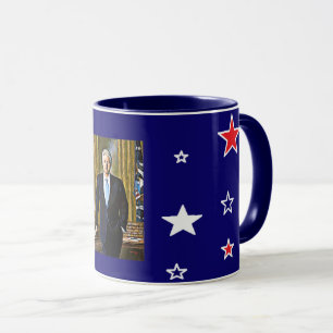 Bill Clinton 42:a presidenten Keepsaké Coffee Mugg