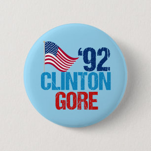 Bill Clinton Al Gore 1992 Knapp