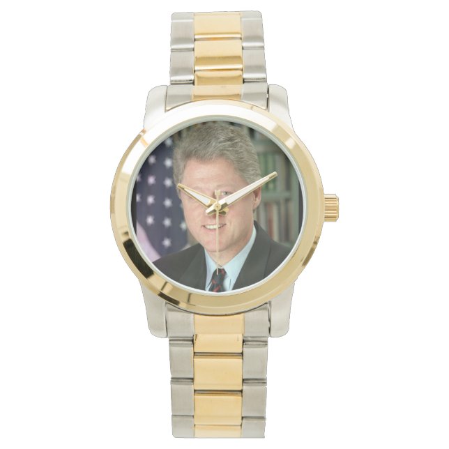 Bill Clinton Armbandsur (Framsida)