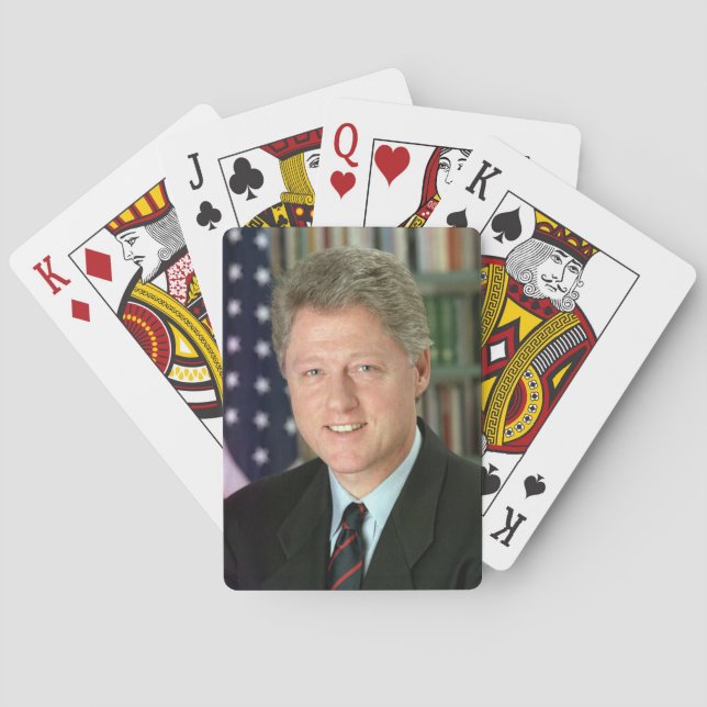 Bill Clinton Casinokort (Baksidan)
