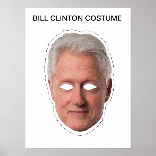 Bill Clinton Costume Poster (Framsidan)