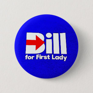 Bill Clinton för First Dam Knapp