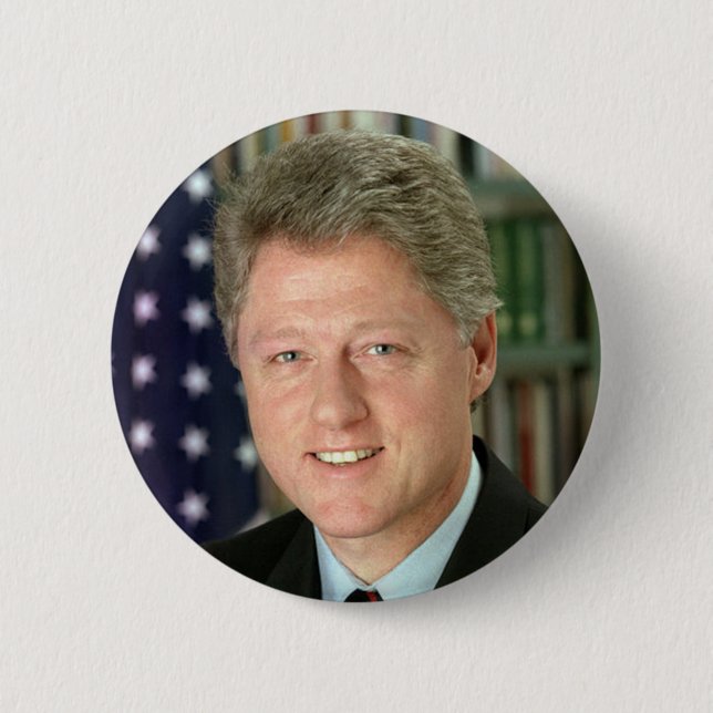 Bill Clinton Knapp (Framsida)