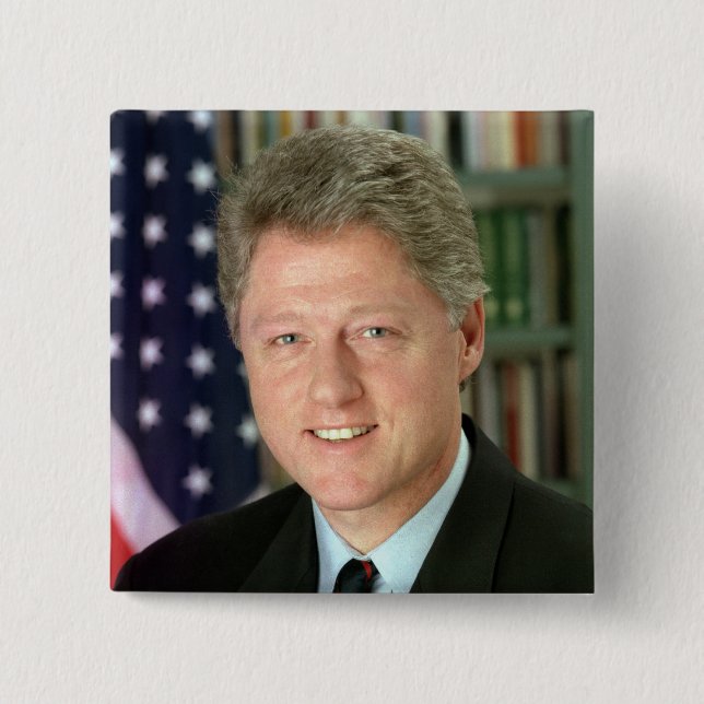 Bill Clinton Knapp (Framsida)