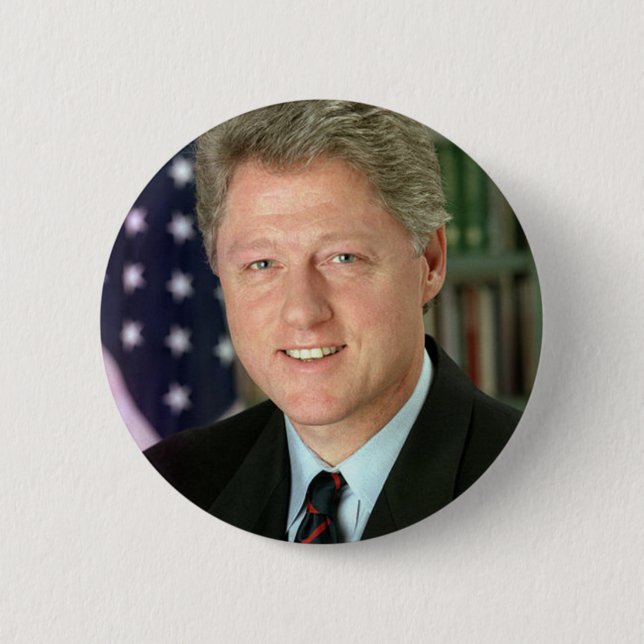 Bill Clinton Knapp (Framsida)