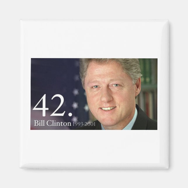 Bill Clinton Magnet (Framsidan)