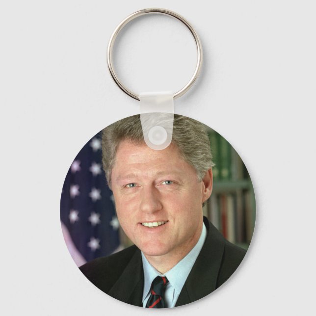 Bill Clinton Nyckelring (Framsida)