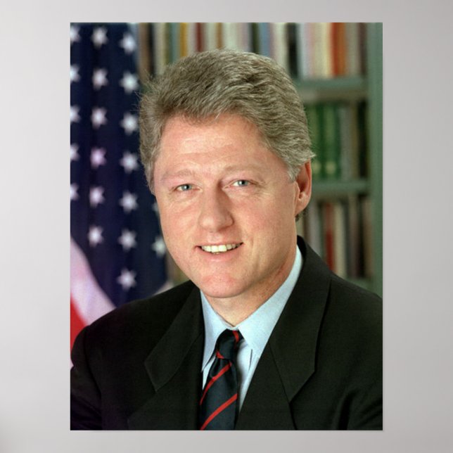 Bill Clinton Poster (Framsidan)