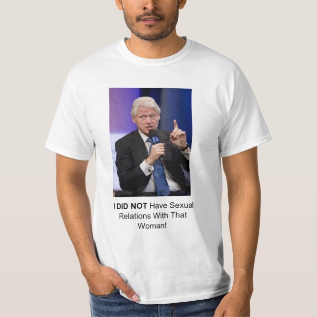 Bill Clinton T-shirt (Framsida)