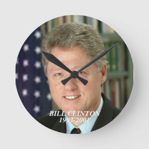 Bill Clinton tar tid på Rund Klocka