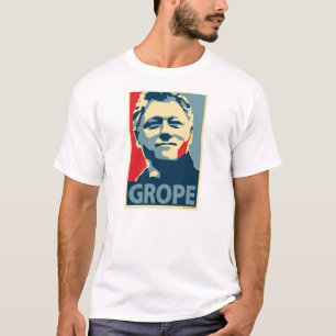 Bill Clinton - treva: OHP-T-tröja Tee Shirt