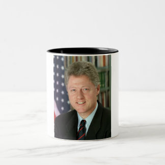 Bill Clinton Två-Tonad Mugg