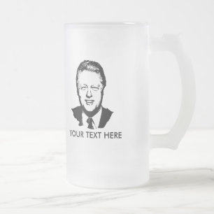 Bill Clinton utrustar Frostat Ölglas