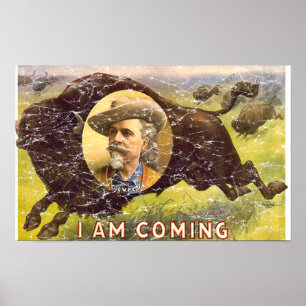 Bill Cody -1899 - nödlidande Poster