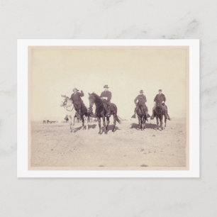 Bill Cody och Riders Vykort