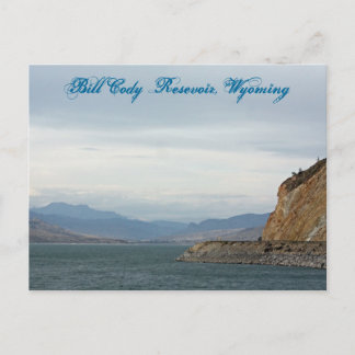 Bill Cody Resevoir, Wyoming Vykort