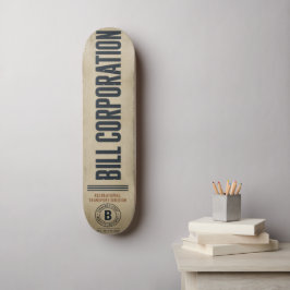 Bill Corporation Fritids Transport Division Mini Skateboard Bräda 18,5 Cm