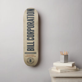 Bill Corporation Fritids Transport Division Mini Skateboard Bräda 18,5 Cm